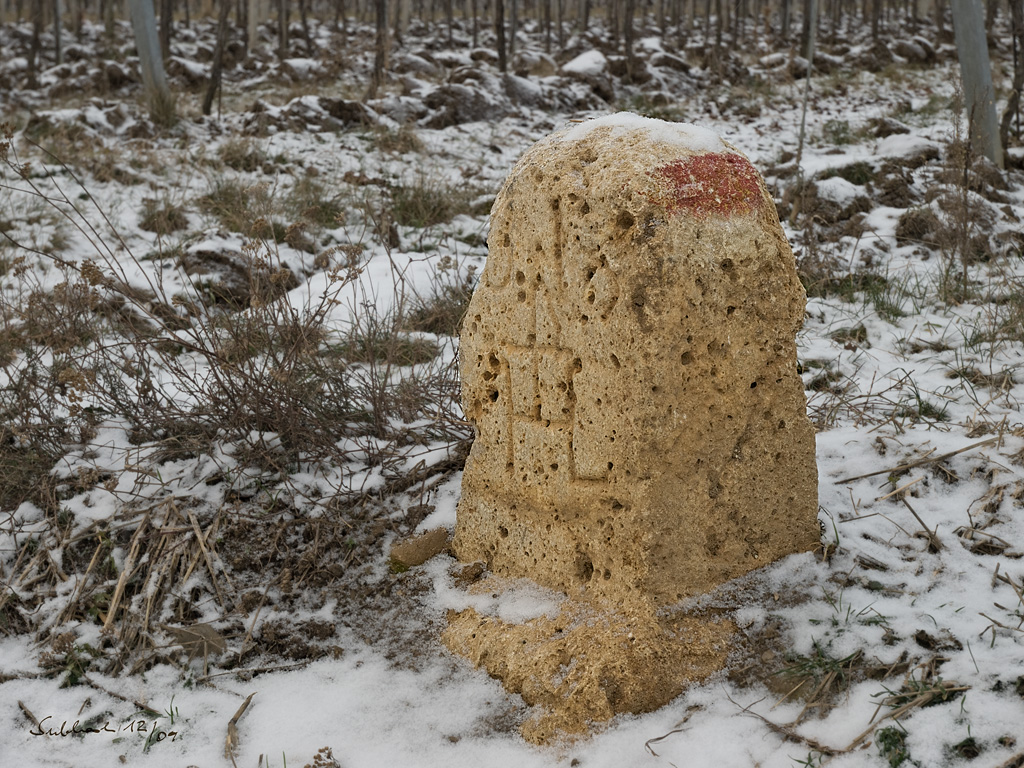 Das Bild der Kalenderwoche 09/51: „Grenzstein”