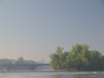 Subhash: „Blick am Morgen Richtung Süden zur Manes-Brücke”