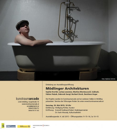 Einladung zur Eröffnung der Ausstellung „Mödlinger Architekturen”
