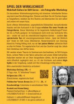 Flyer Workshop Geras 1 – Rückseite