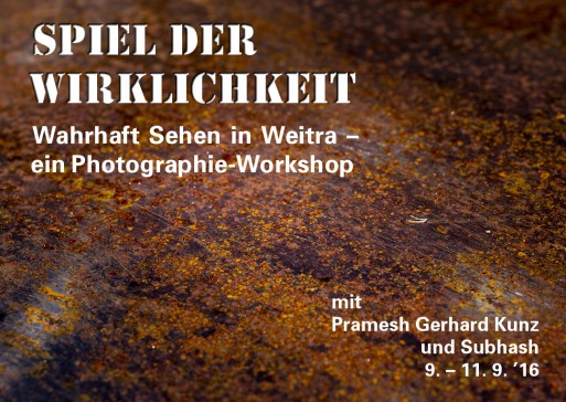 Workshop „Spiel der Wirklichkeit” in Weitra (Waldviertel), 9. – 11. September 2016